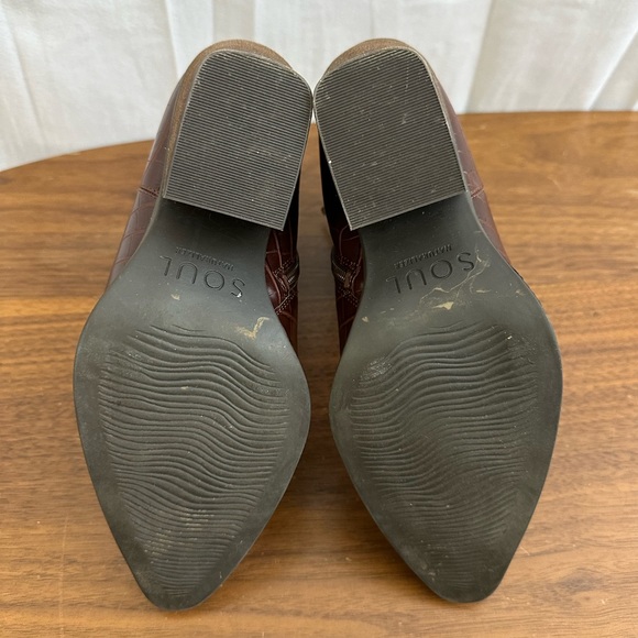 Soul Naturalizer Micah Heeled Ankle Booties in Brown Women’s Size 7.5 - Picture 8 of 8